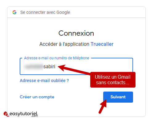 propriétaire numéro de téléphone 2 connexion google