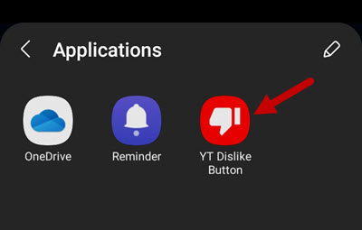 YouTube n'aime pas Android 5 et le bouton 