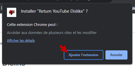 youtube je n'aime pas 2 ajouter