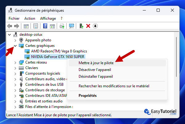 cs2 crash solution 2 mettre à jour le pilote nvidia