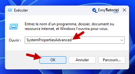 cs2 crash solution 16 propriétés système avancées