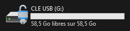 chiffrer clé USB disque dur Windows 11 lecteur bitlocker 10 bitlocker débloqué