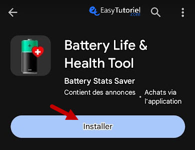 réparer calibrer la batterie android 1 vie de la batterie outil de santé application