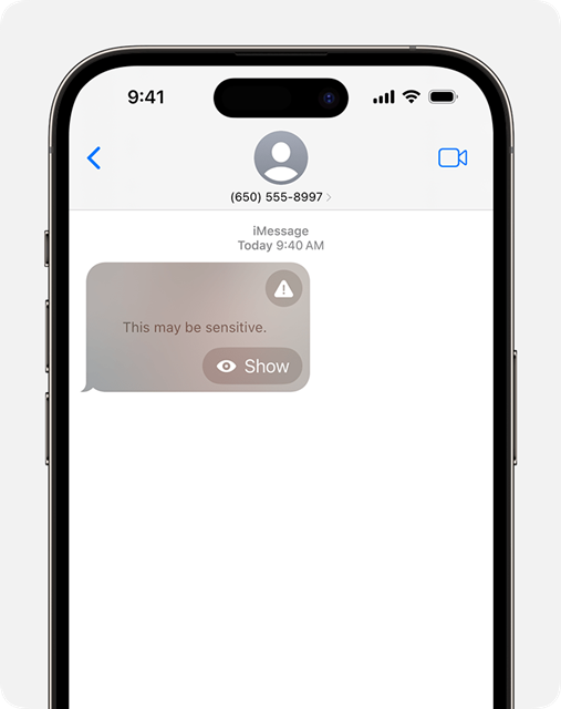 Comment utiliser l’avertissement de contenu sensible sur iPhone ?