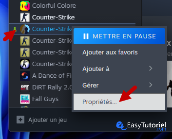 propriétés de contre-attaque