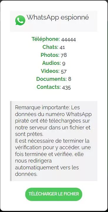 technique pour espionner whatsapp