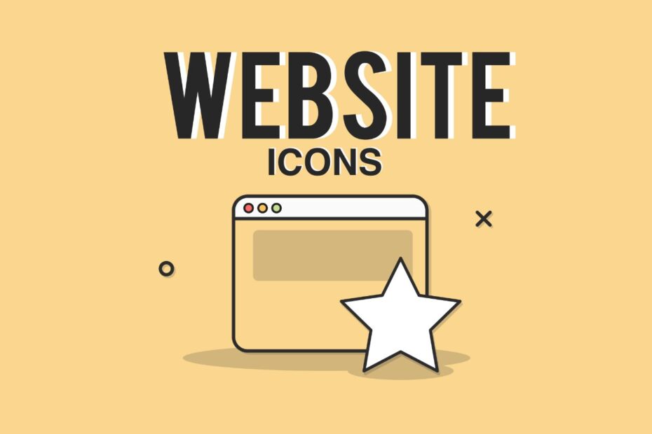 What are website icons