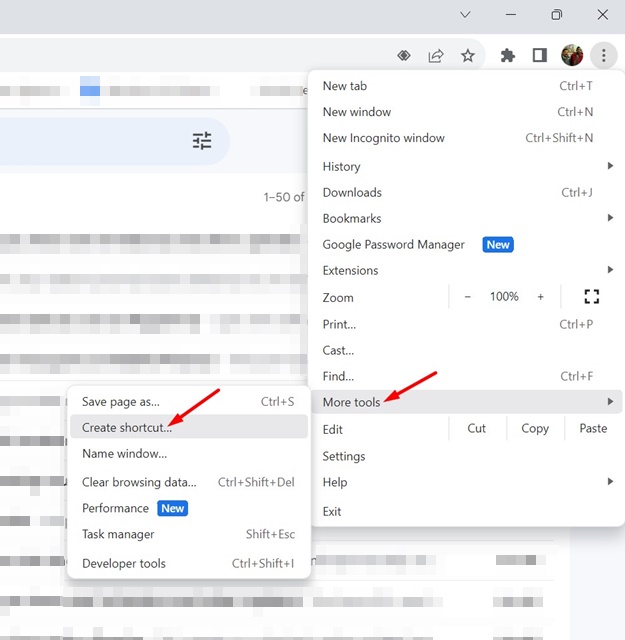 Plus d'outils > Créer un raccourci » largeur= »625″ hauteur= »640″ données-tailles-paresseuses= »(largeur maximale : 625 px) 100 vw, 625 px » src= »https://edenback.org/wp-content/uploads/2023/11/1698799584_38_Comment-installer-lapplication-Gmail-sur-Windows-11-Guide-facile.jpg »/><noscript><img decoding=