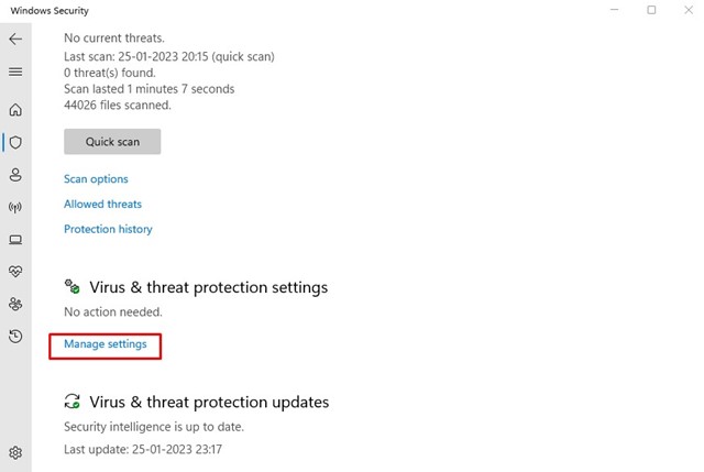 Administrer la configuration