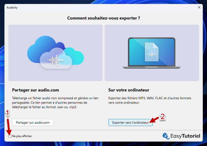 Exportation informatique