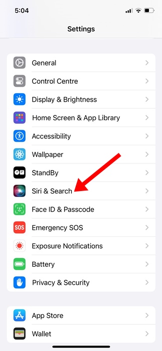 Siri et recherche