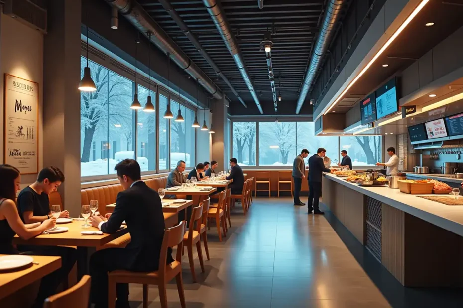 Dubai Futuriste Restaurant avec le chef