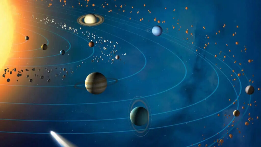 l'alignement des planètes